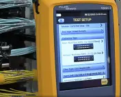 Fiber-Certification tester for MPO and MMC by Fluke