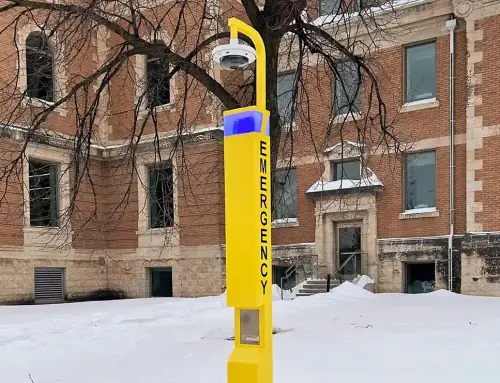 Emergency Phone Stanchions