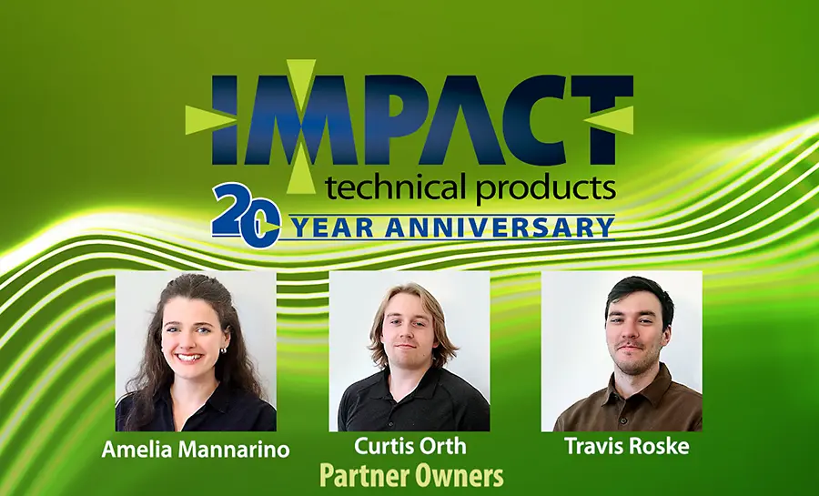 Impact technical products 20th anniversary partners