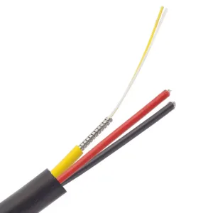 tinifiber hybrid fiber cable closeup showing fibers